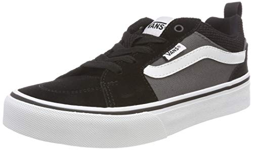 Vans Filmore Suede/canvas Zapatillas Niños, Negro ((Suede/Canvas) Black/Pewter Ug7), 36 EU (3.5 UK)