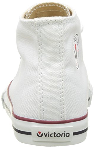 victoria Plano VICTORIA Tribu Botin Lona 106500-WOMEN para Mujer Blanco 36