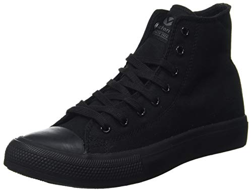 Victoria Tribu Botin Lona Piso Negro, Zapatillas Unisex Adulto, 39 EU