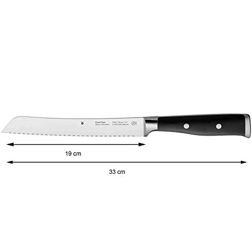 WMF Grand Class Cuchillo Pan, Negro