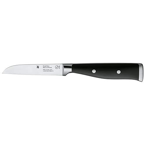 WMF Grand Class Cuchillo verdura, Acero Inoxidable, Negro, 9 cm