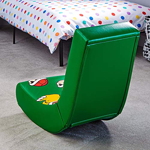 XRocker - Silla Gaming Verde Super Mario All-Star Con Personaje Bowser (Nintendo Switch)