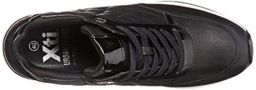 XTI 43236, Zapatillas Mujer, Negro, 40 EU