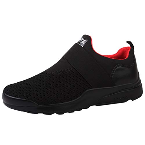 Zapatillas para Hombre, Tefamore al Aire Libre de Malla Zapatos de Deslizamiento Ocasional en Suelas Cómodas Zapatillas Sneakers Deportivas Calzado Deportivo de Exterior de Hombre