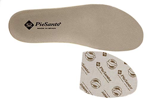 Zapato Cómodo Mujer Sandalia Plantilla Extraíble Metal Plata 190410 PieSanto