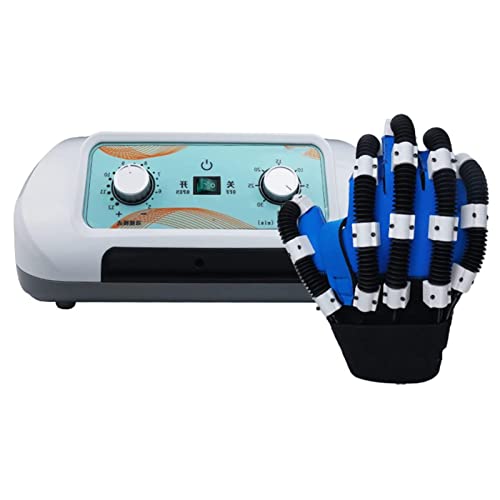 ZZBB Rehabilitación Robot Guantes Mano Stroke Hemiplegia Finger Rehabilitación, Entrenamiento de Mano Oiorthics Dispositivo Guantes Assisting Guantes de Finger,Right,S